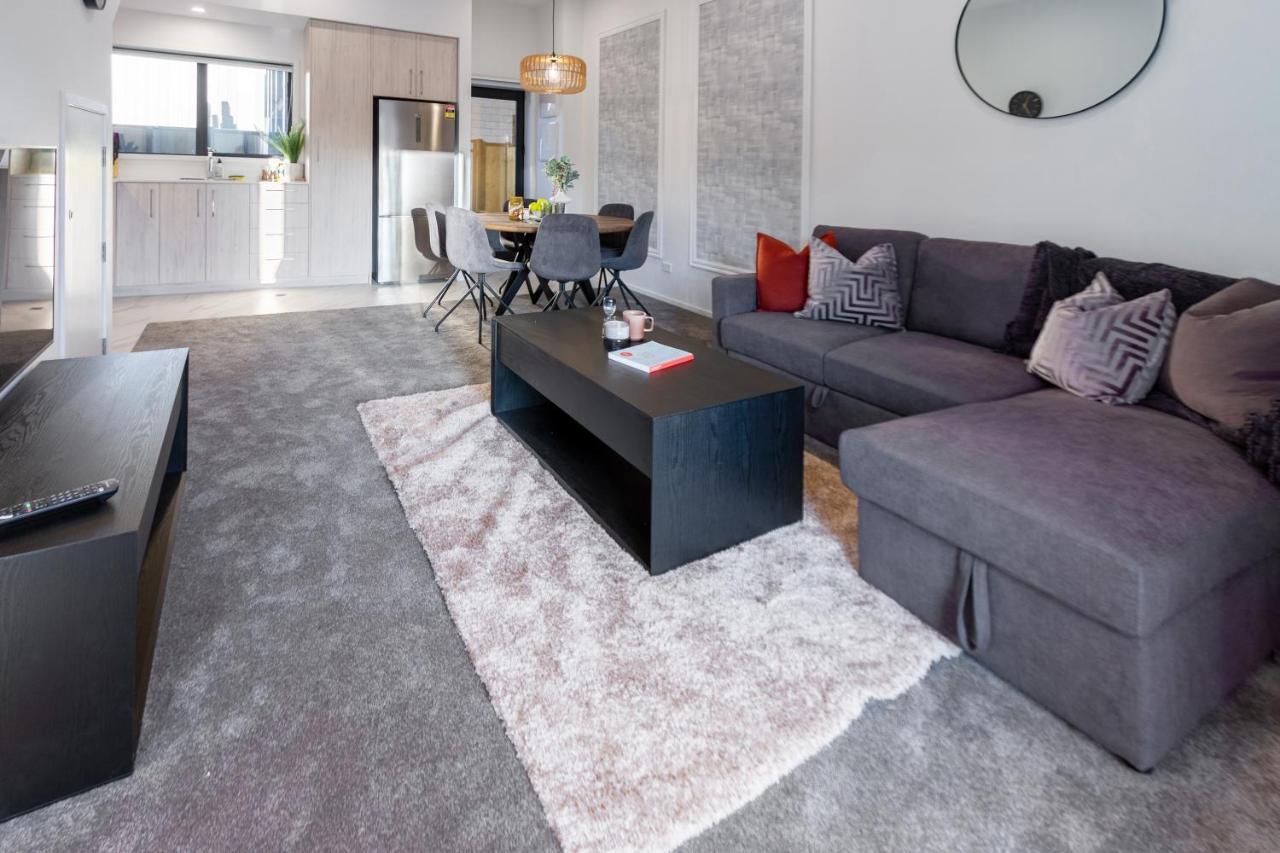 Modern 3 Bed Overlooking Hagley Park Christchurch Buitenkant foto